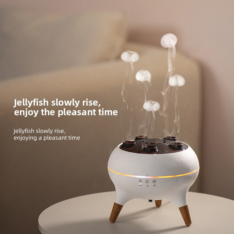 Jellyfish Mist Humidifier | Stress Relief, Smoke Rings & Aromatherapy Diffuser