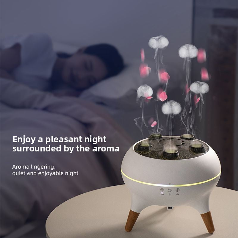 Jellyfish Mist Humidifier | Stress Relief, Smoke Rings & Aromatherapy Diffuser